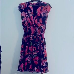 Allen B. By Allen Schwartz Vibrant Floral Mini Dress